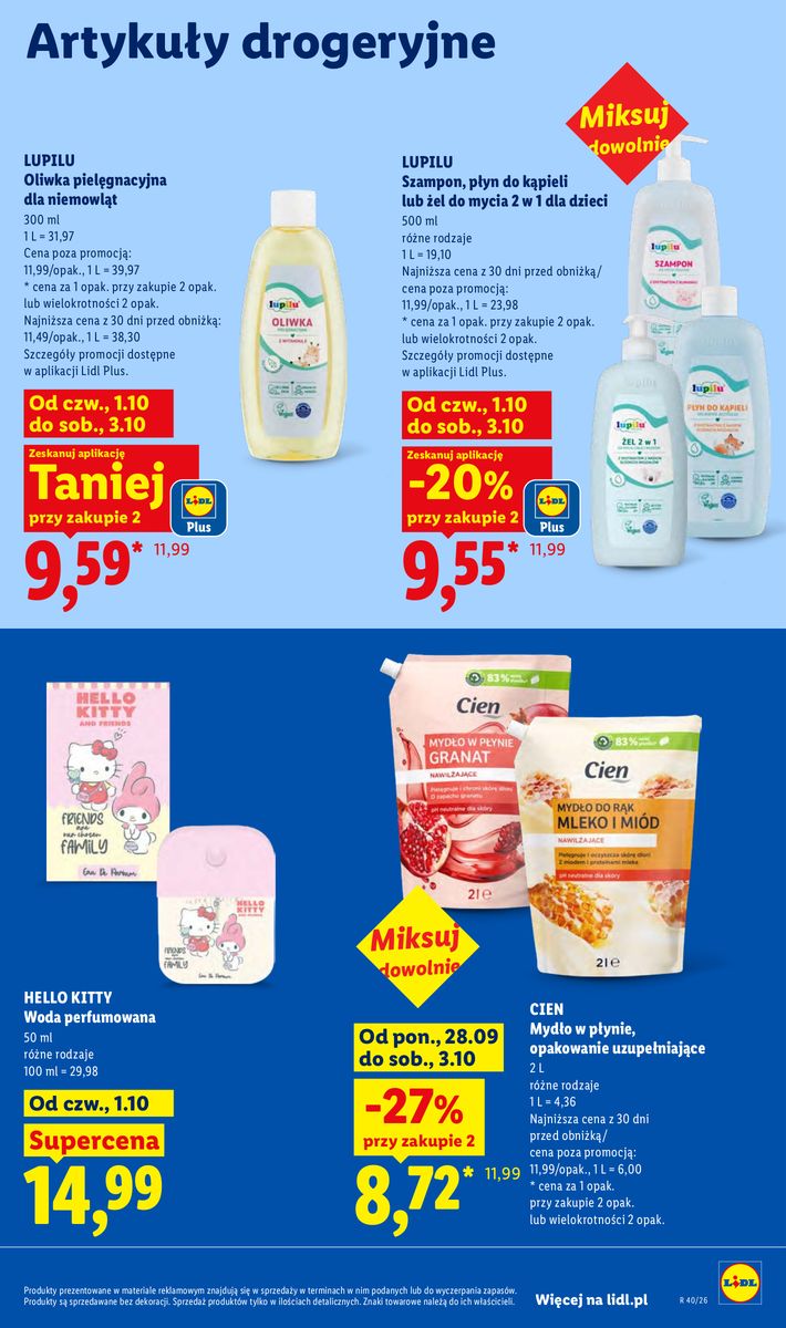 Lidl catalog page 89 — 2026-10-01 to 2026-10-03