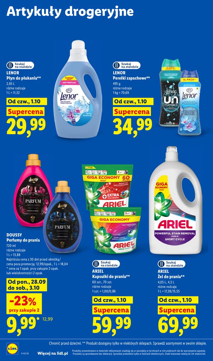 Lidl catalog page 94 — 2026-10-01 to 2026-10-03