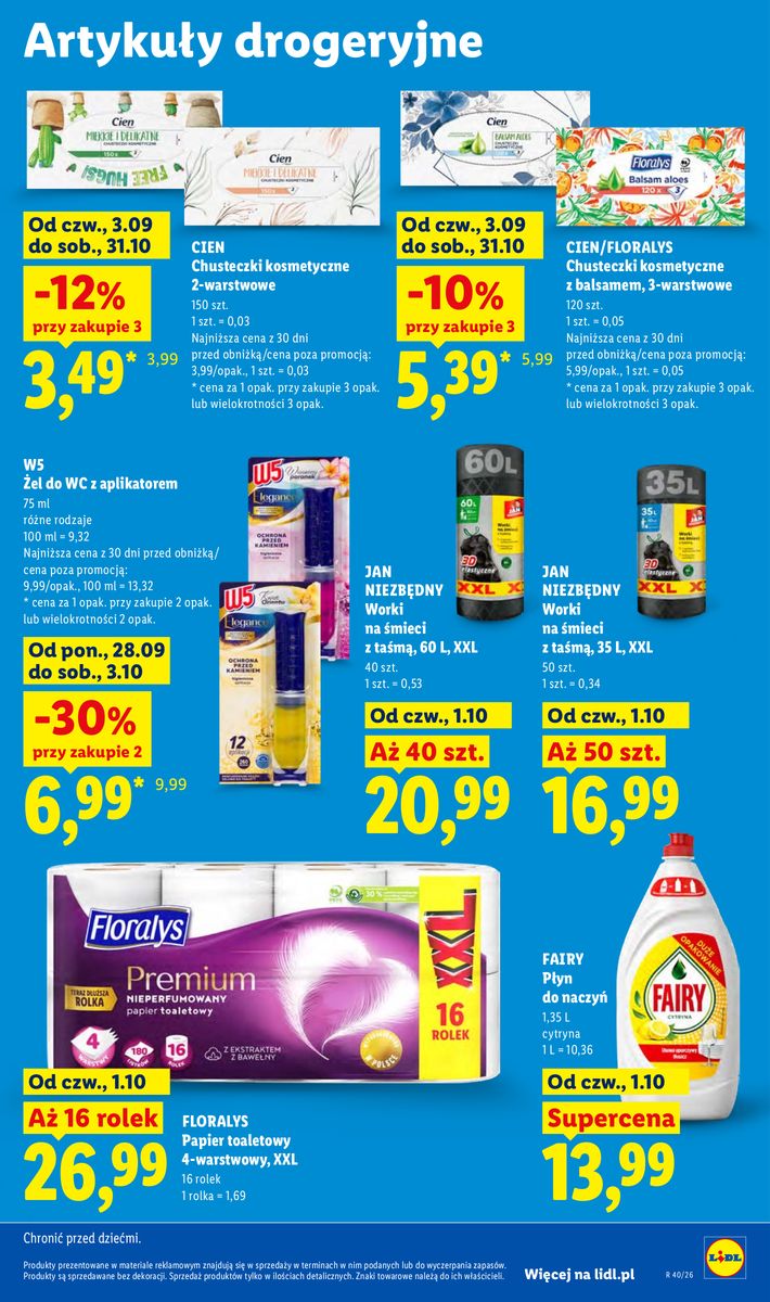 Lidl catalog page 95 — 2026-10-01 to 2026-10-03