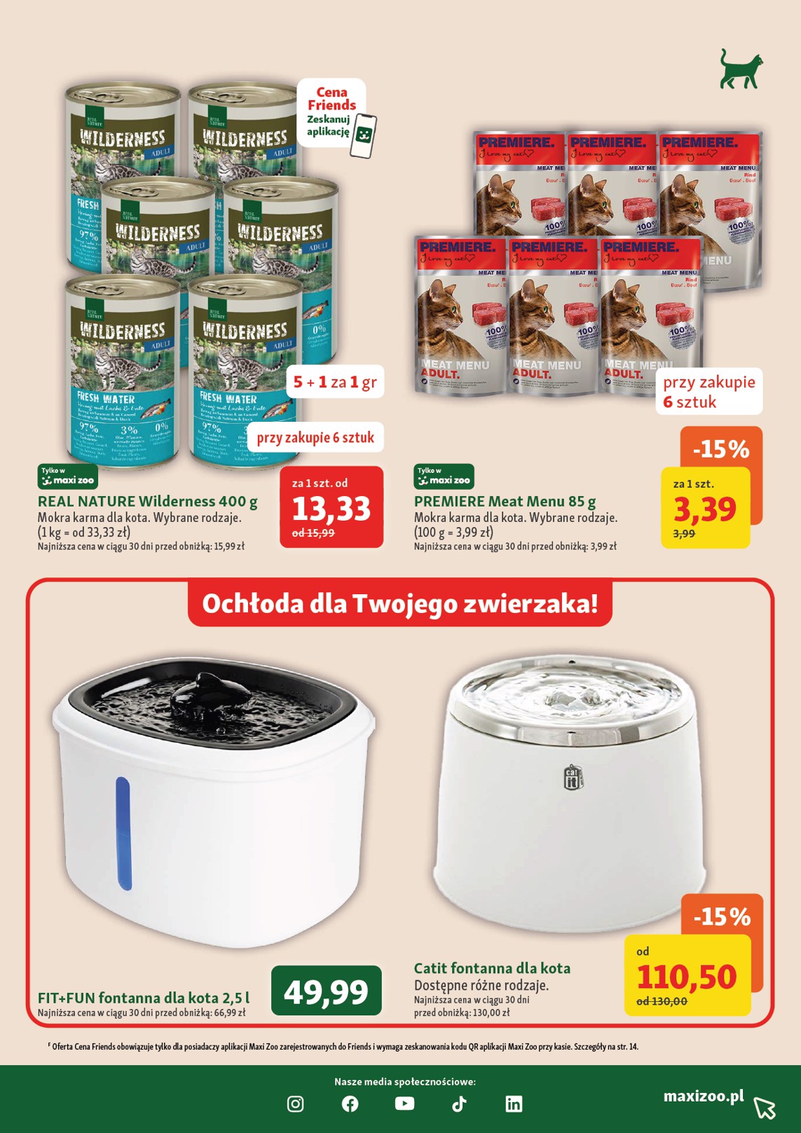 Maxi Zoo catalog page 13 — 2026-07-16 to 2026-08-05