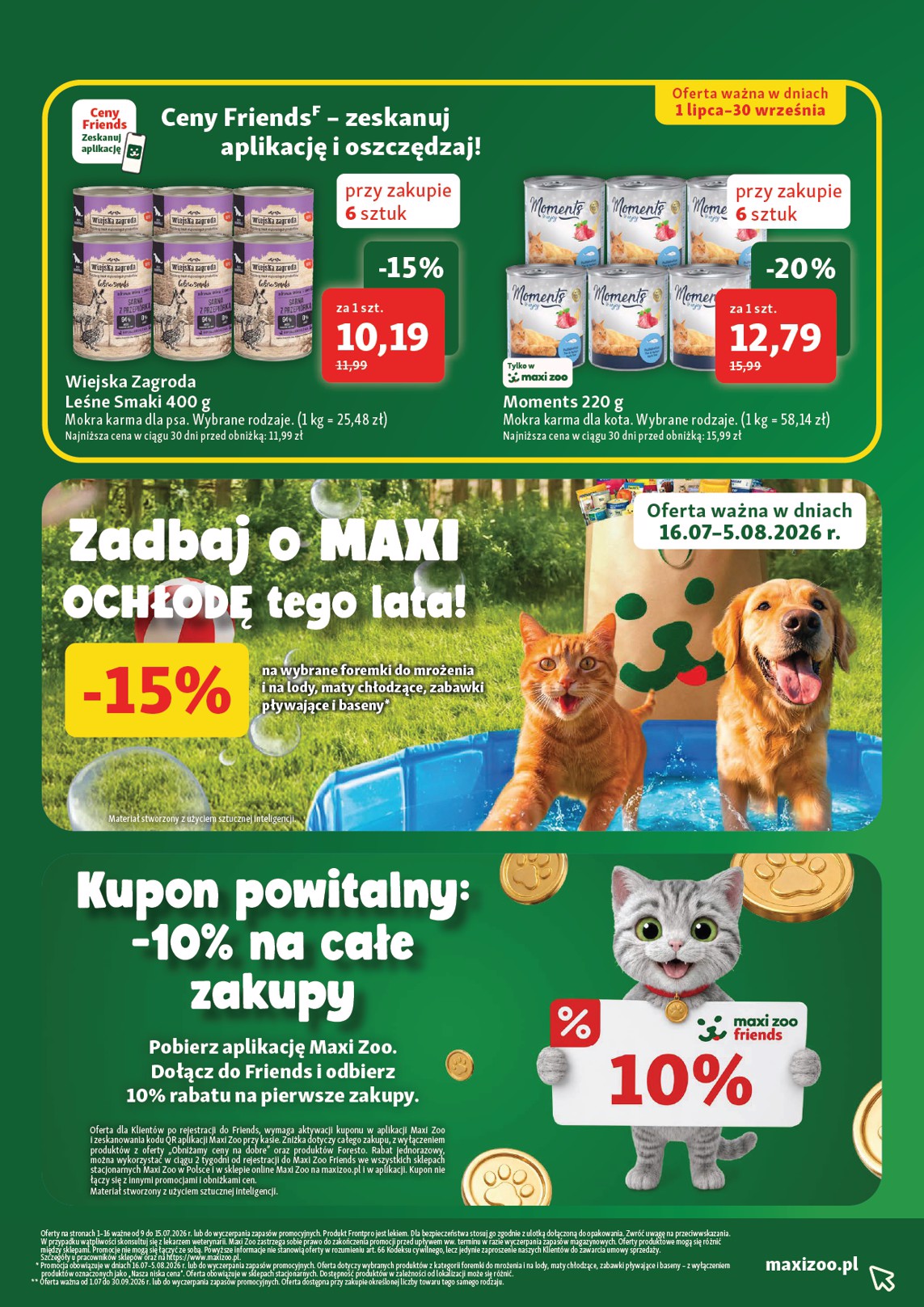 Maxi Zoo catalog page 16 — 2026-07-16 to 2026-08-05