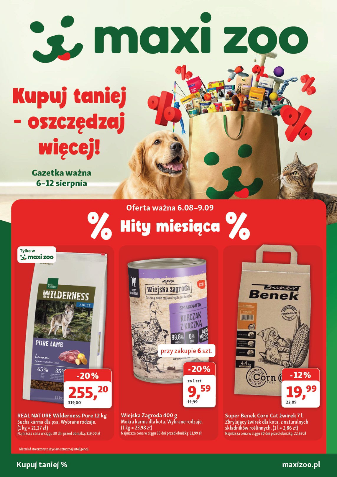 Maxi Zoo catalog 2026-08-13 to 2026-09-09