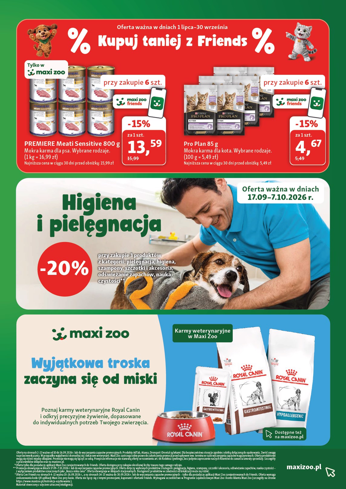 Maxi Zoo catalog page 16 — 2026-09-17 to 2026-10-07