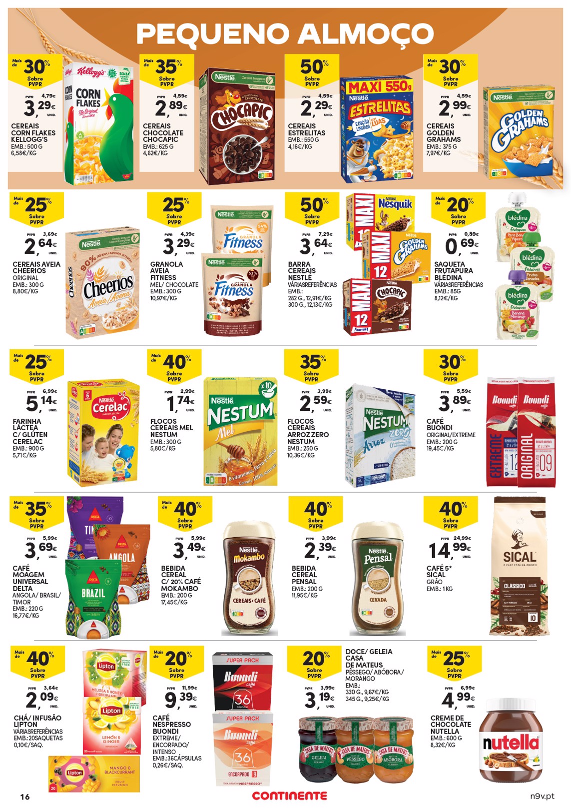 Continente catalog page 16 — 2026-06-25 to 2026-07-08