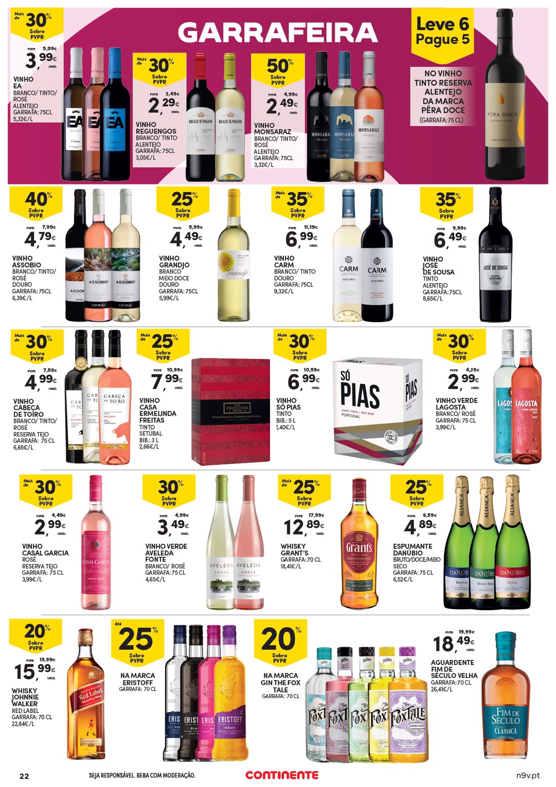 Continente catalog page 22 — 2026-06-25 to 2026-07-08