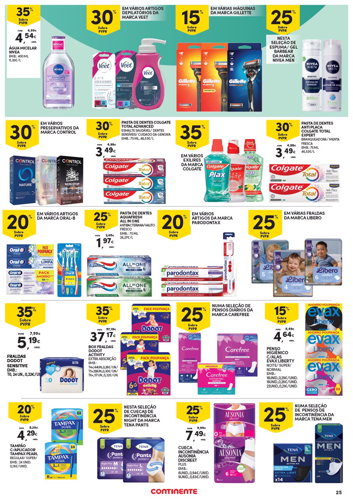Continente catalog page 25 — 2026-06-25 to 2026-07-08