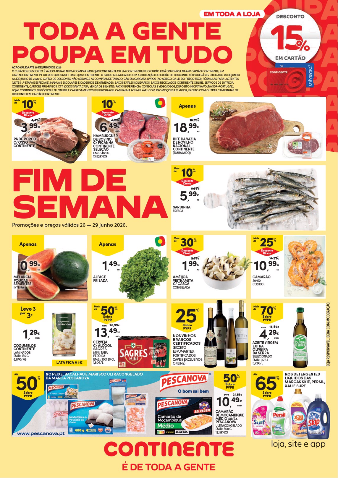 Continente catalog 2026-06-26 to 2026-06-29