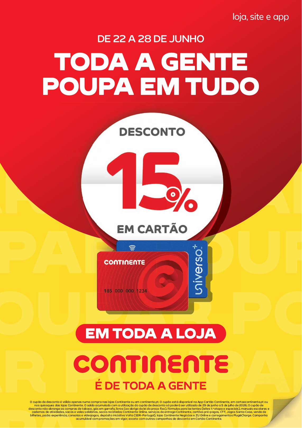 Continente catalog 2026-06-29 to 2026-07-05