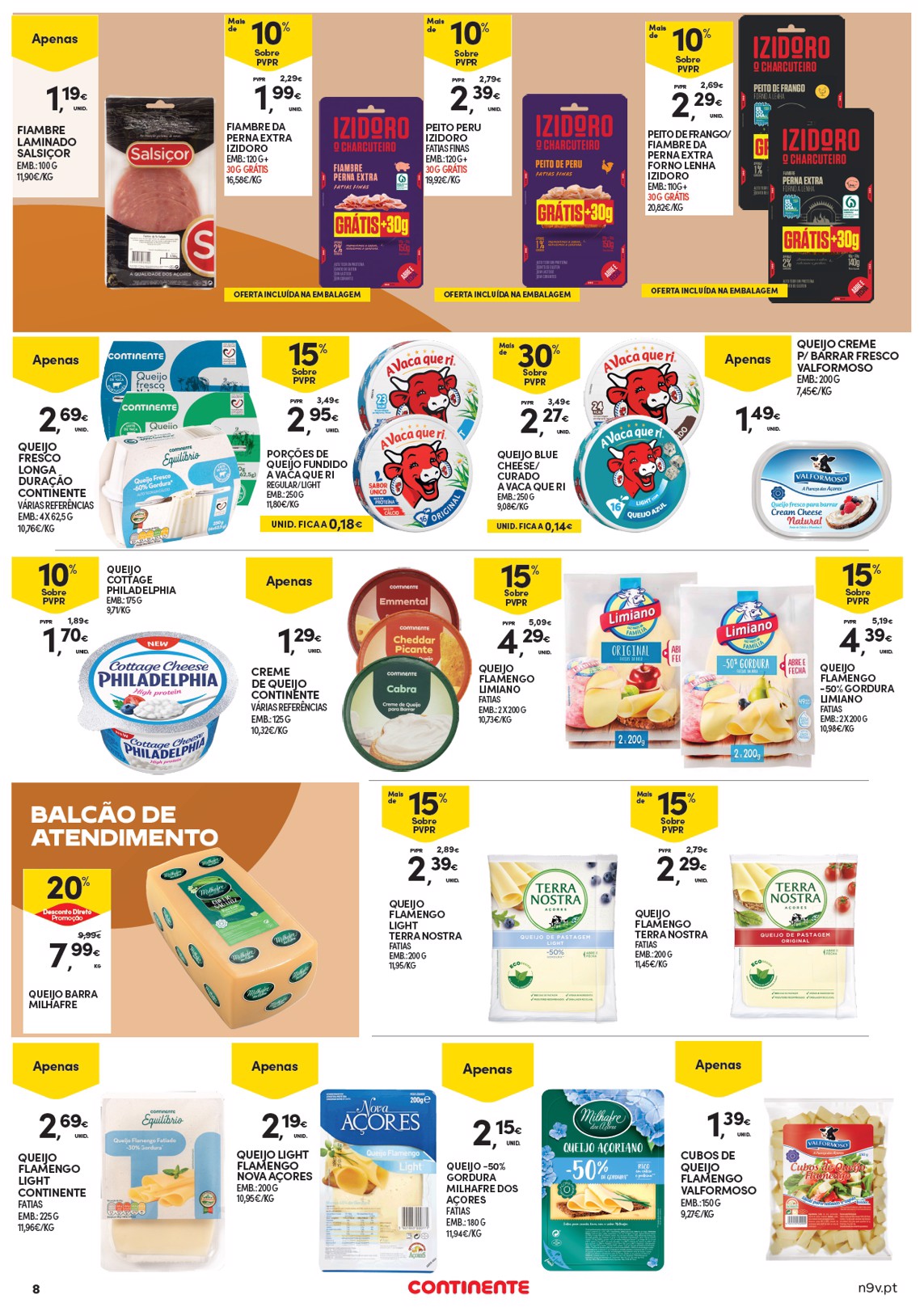 Continente catalog page 8 — 2026-07-09 to 2026-07-22