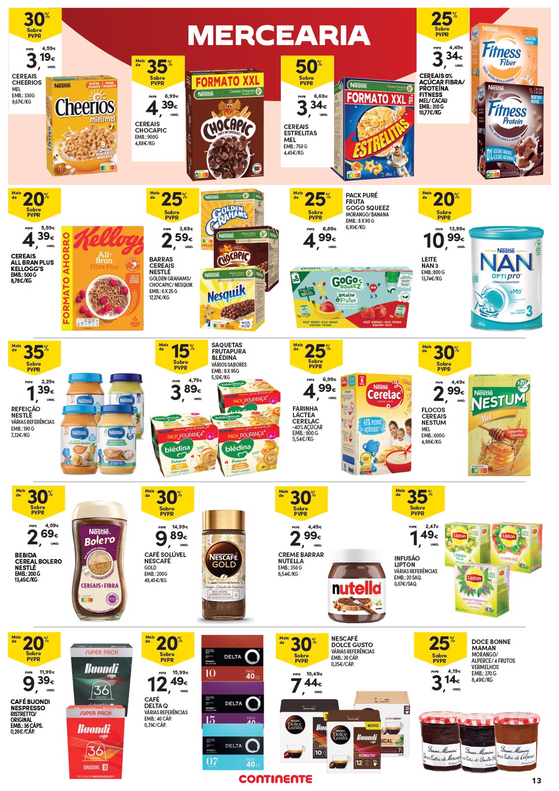 Continente catalog page 13 — 2026-07-09 to 2026-07-22