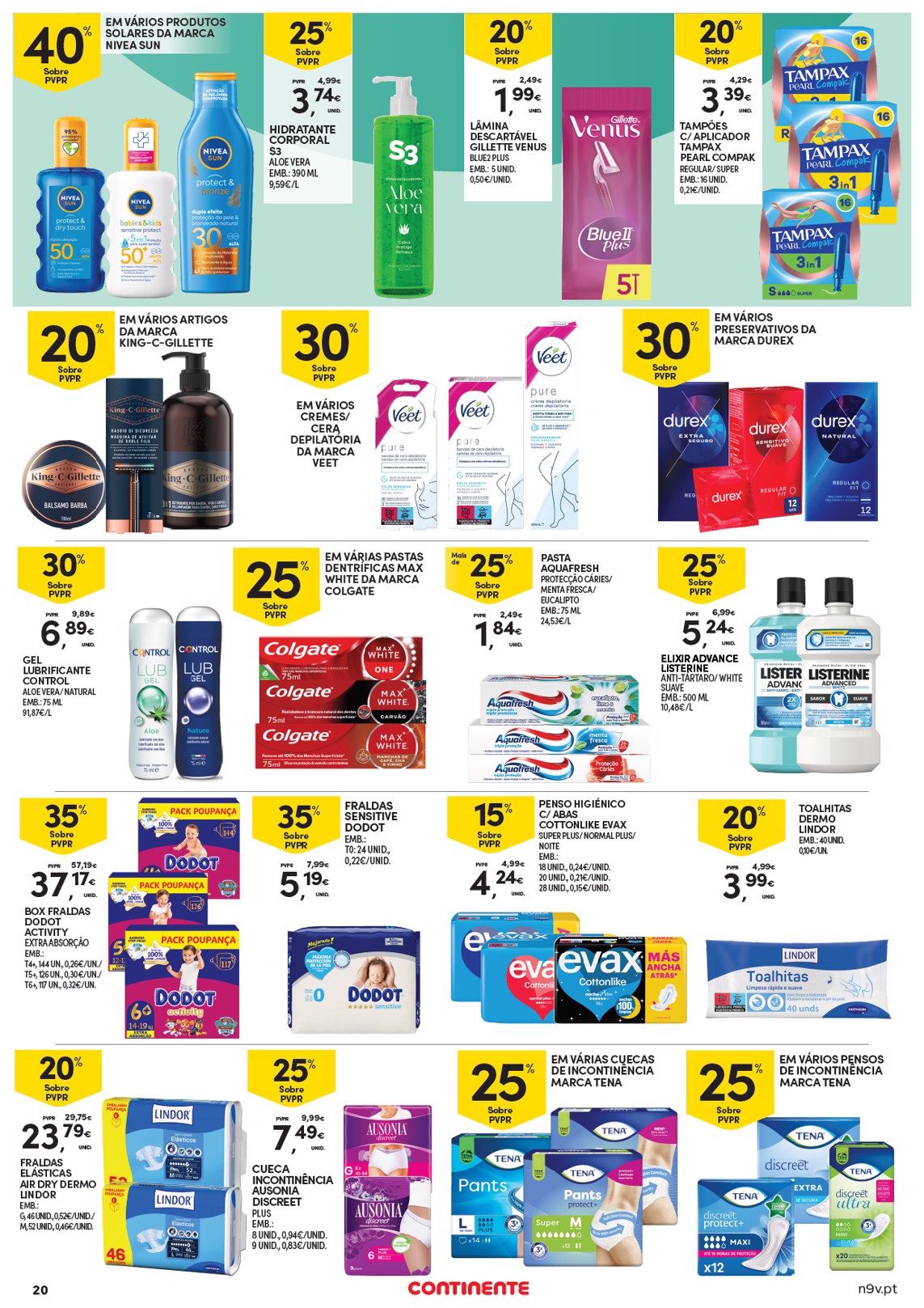Continente catalog page 20 — 2026-07-09 to 2026-07-22