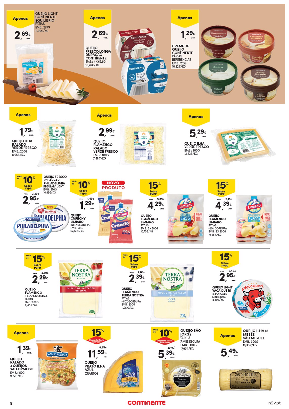 Continente catalog page 8 — 2026-09-03 to 2026-09-16