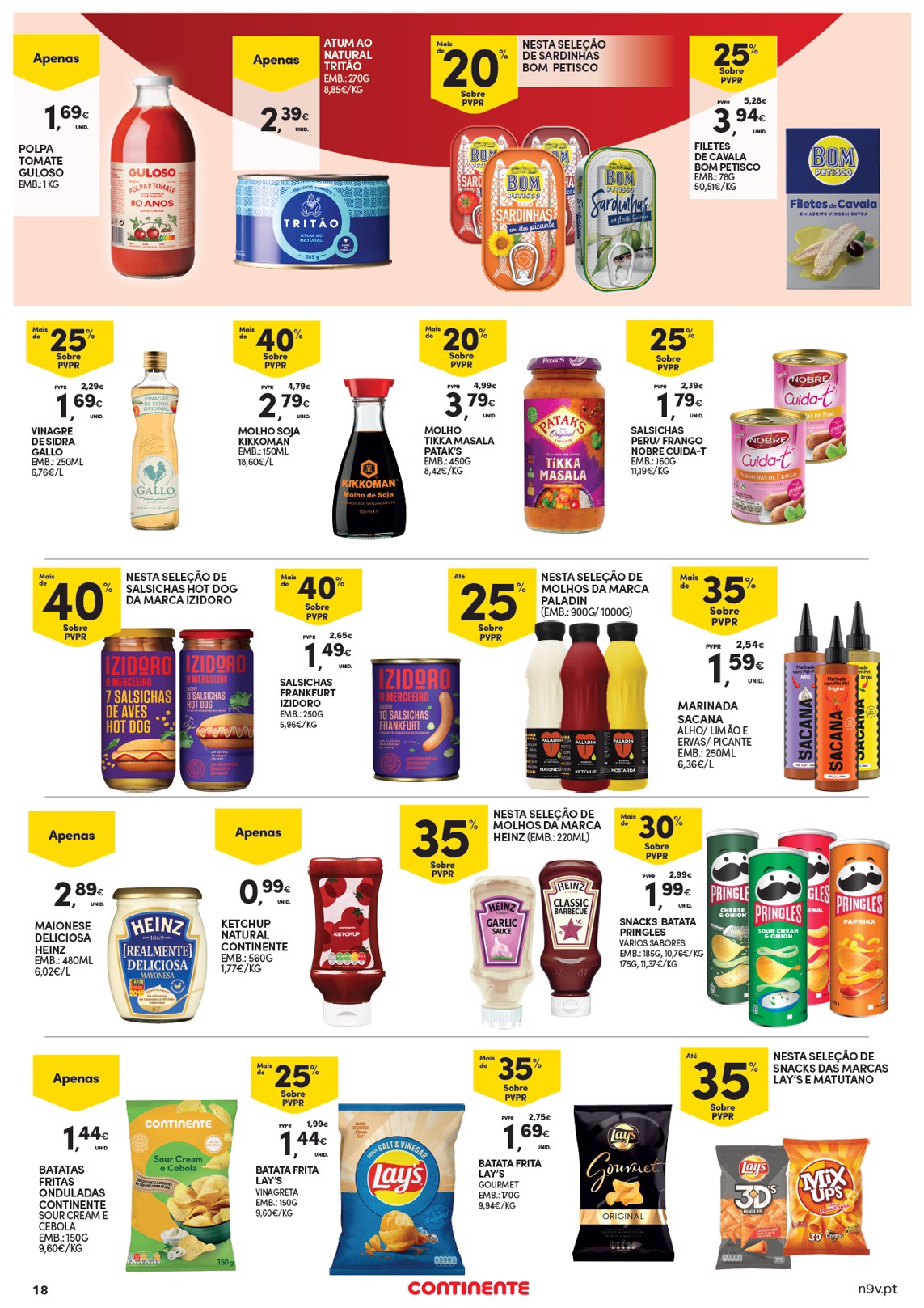 Continente catalog page 18 — 2026-09-03 to 2026-09-16