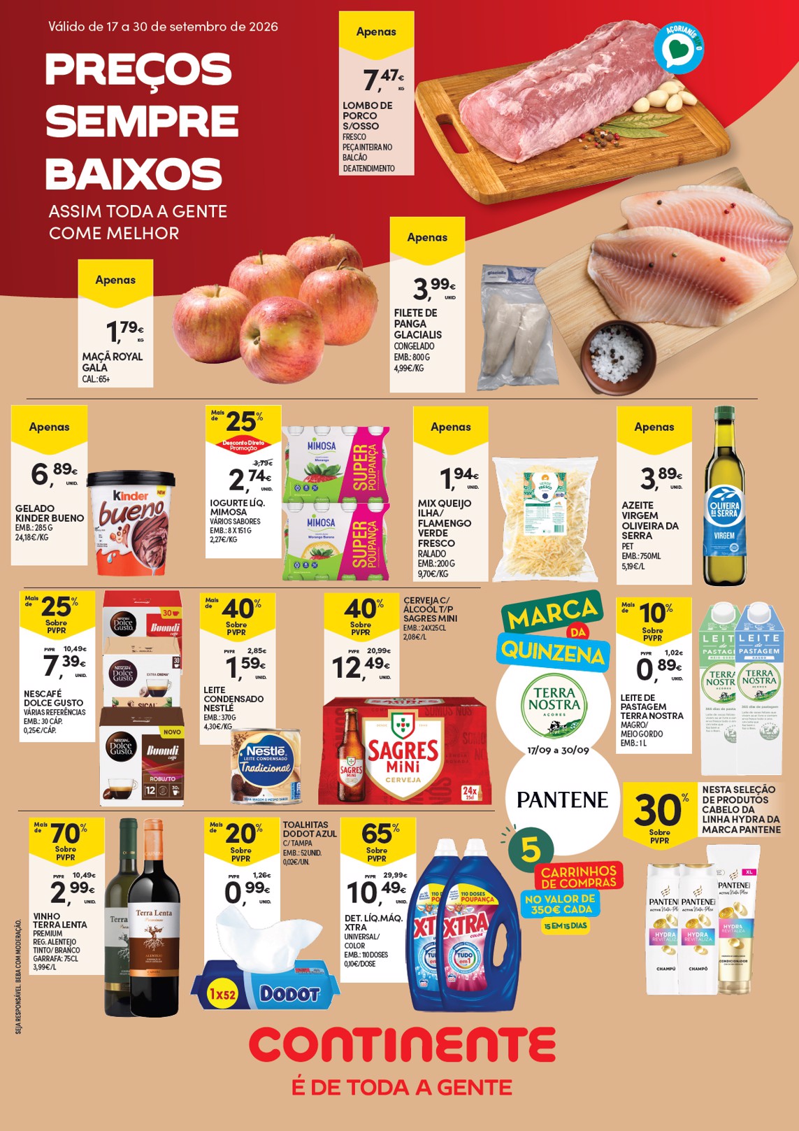 Continente catalog cover