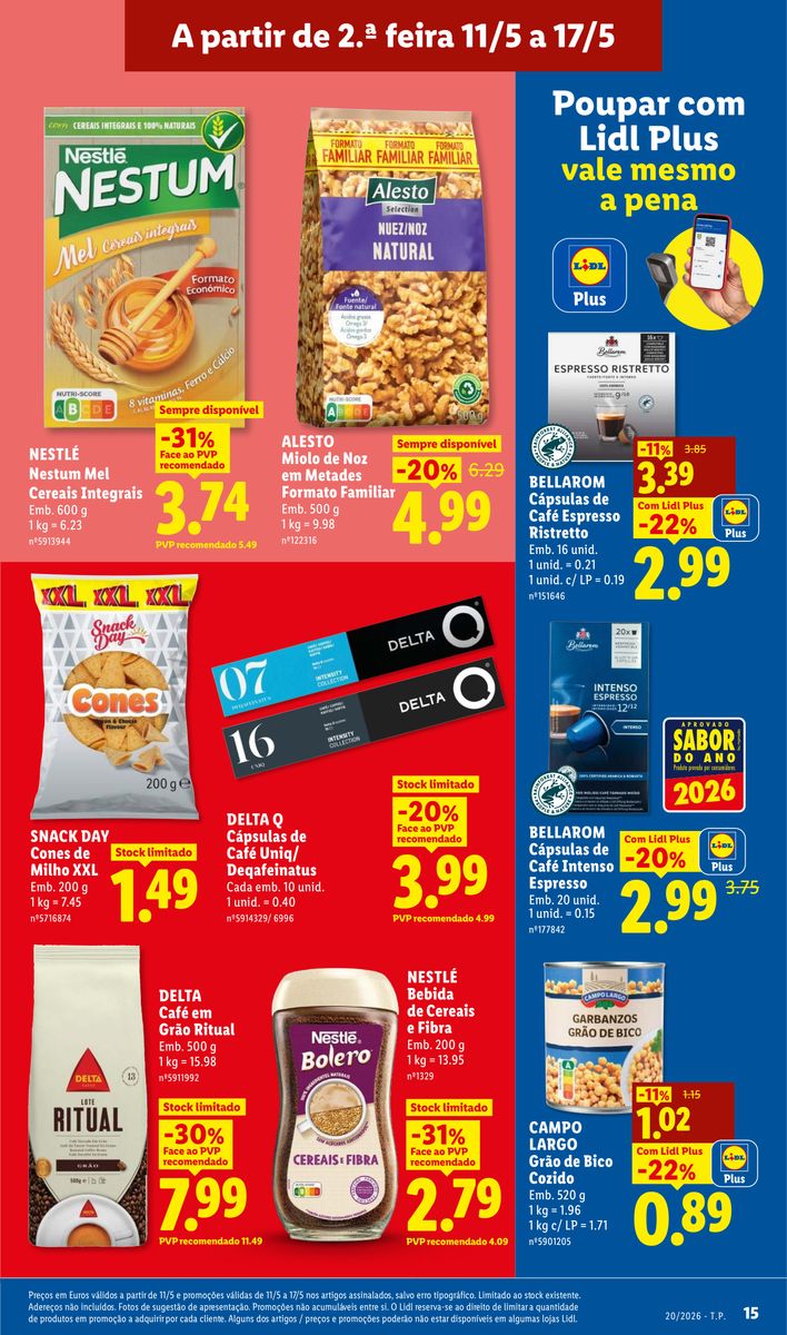 Lidl catalog page 15 — 2026-05-11 to 2026-05-11