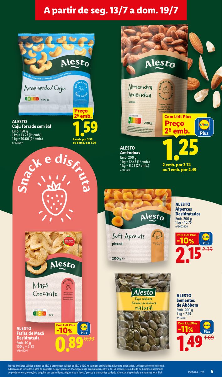 Lidl catalog page 5 — 2026-07-13 to 2026-07-13