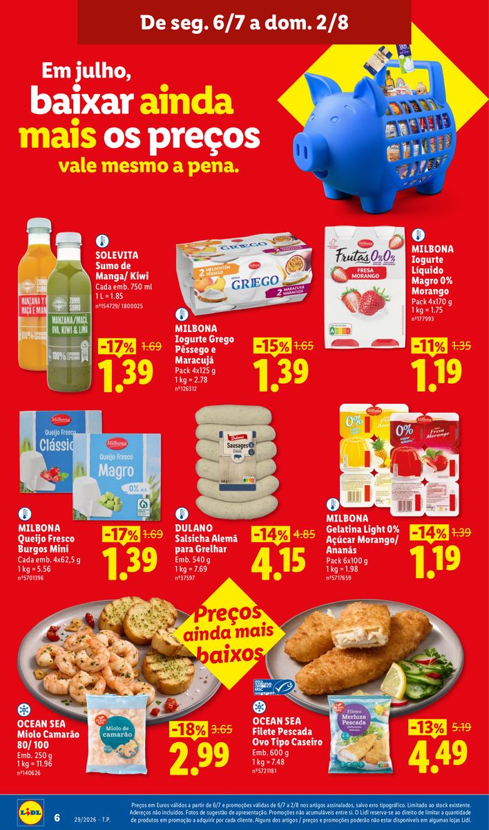 Lidl catalog page 6 — 2026-07-13 to 2026-07-13