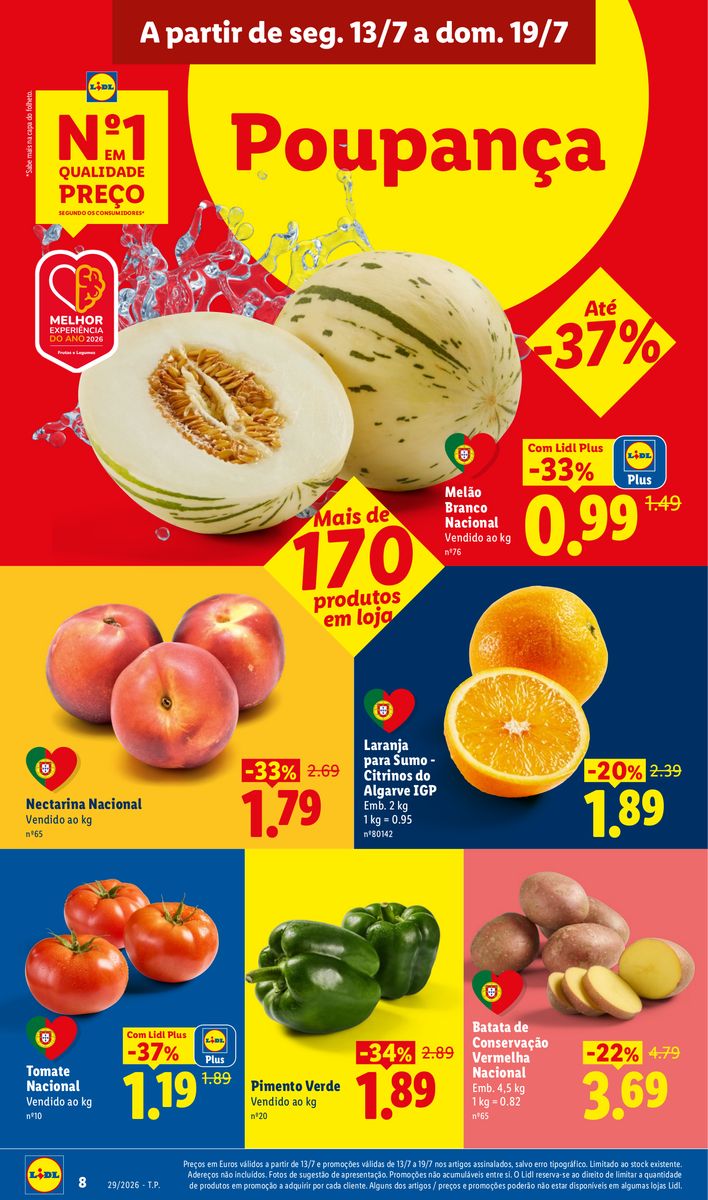 Lidl catalog page 8 — 2026-07-13 to 2026-07-13