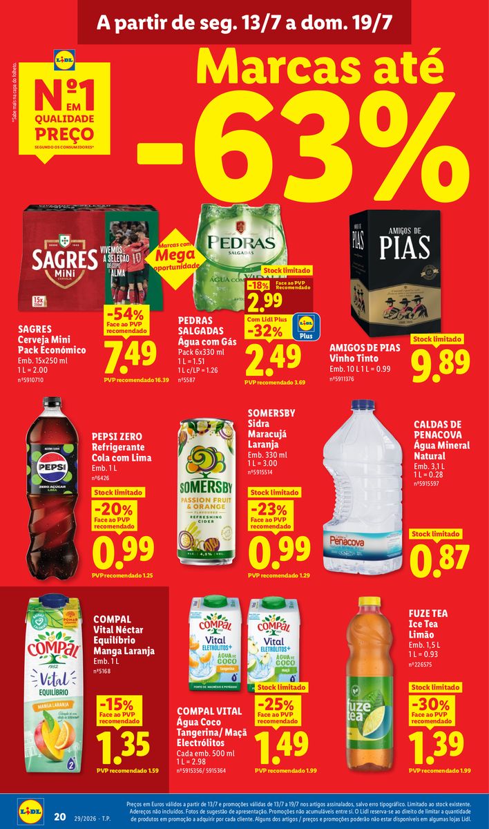 Lidl catalog page 20 — 2026-07-13 to 2026-07-13