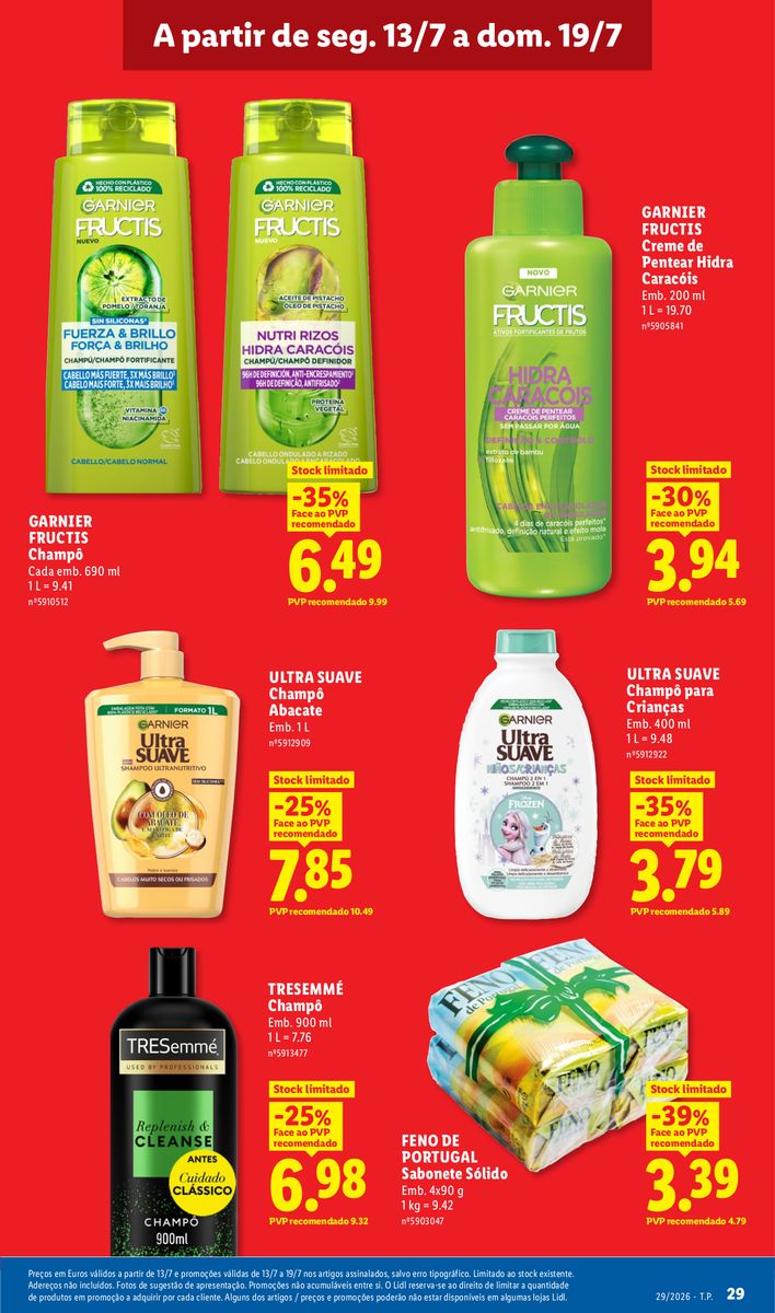 Lidl catalog page 29 — 2026-07-13 to 2026-07-13