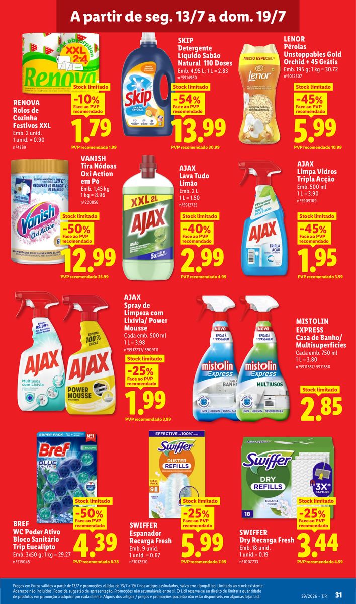 Lidl catalog page 31 — 2026-07-13 to 2026-07-13