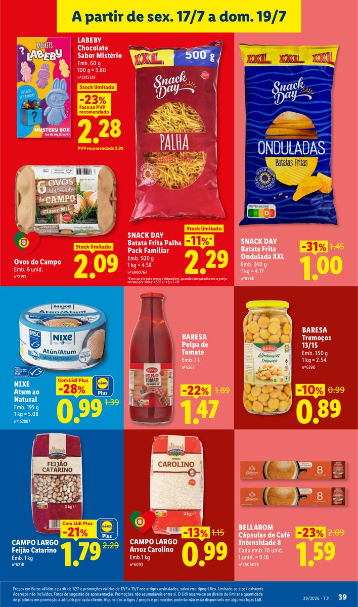 Lidl catalog page 39 — 2026-07-13 to 2026-07-13
