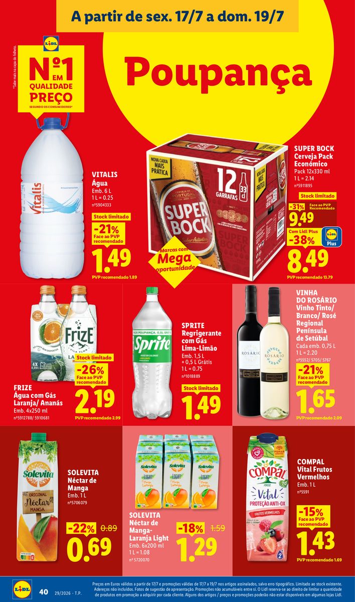 Lidl catalog page 40 — 2026-07-13 to 2026-07-13