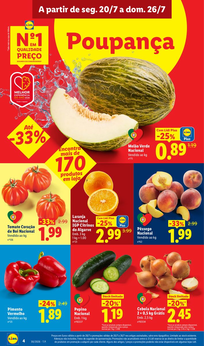Lidl catalog page 4 — 2026-07-20 to 2026-07-20