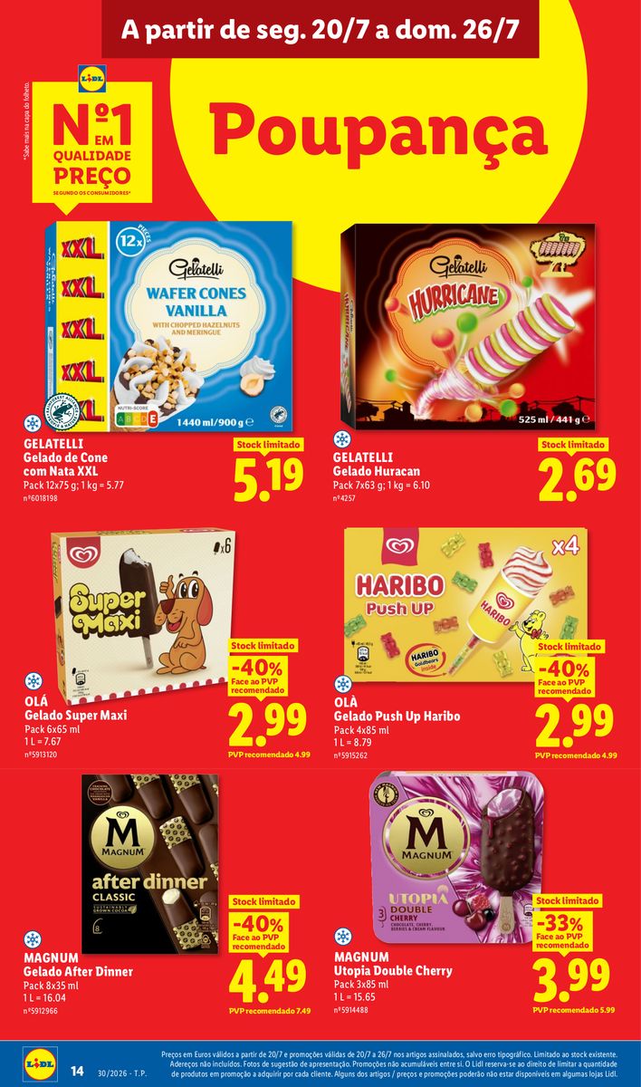 Lidl catalog page 14 — 2026-07-20 to 2026-07-20