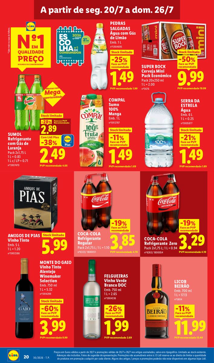 Lidl catalog page 20 — 2026-07-20 to 2026-07-20