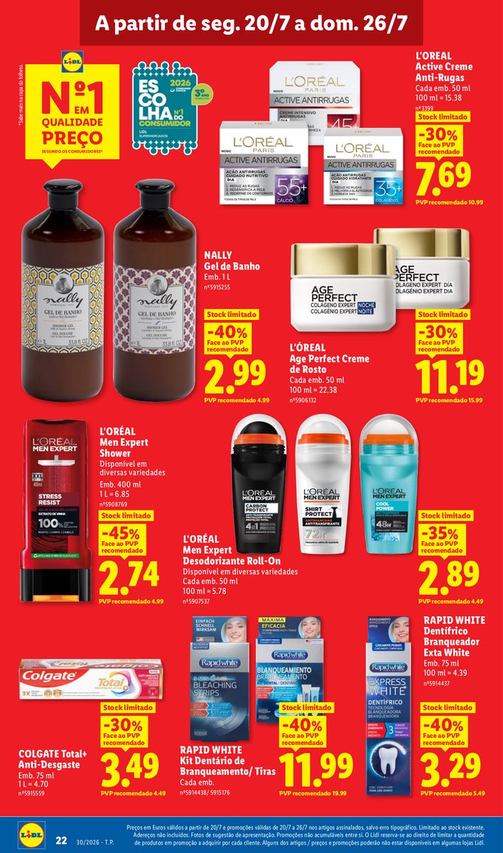 Lidl catalog page 22 — 2026-07-20 to 2026-07-20