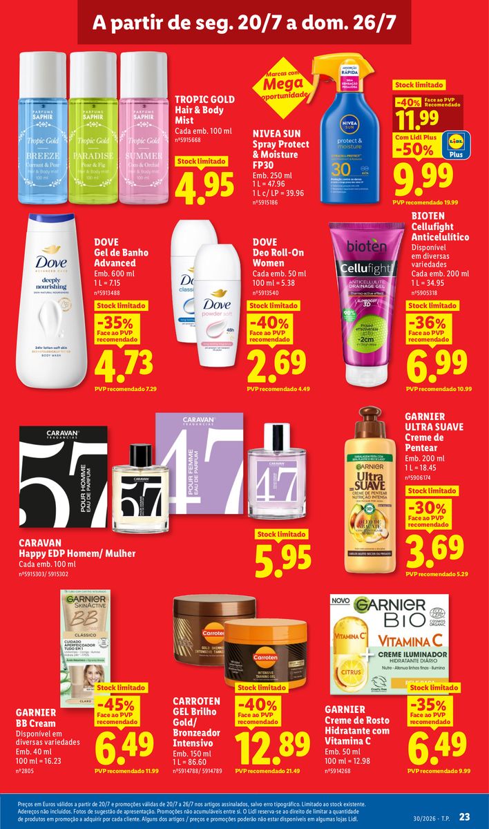 Lidl catalog page 23 — 2026-07-20 to 2026-07-20