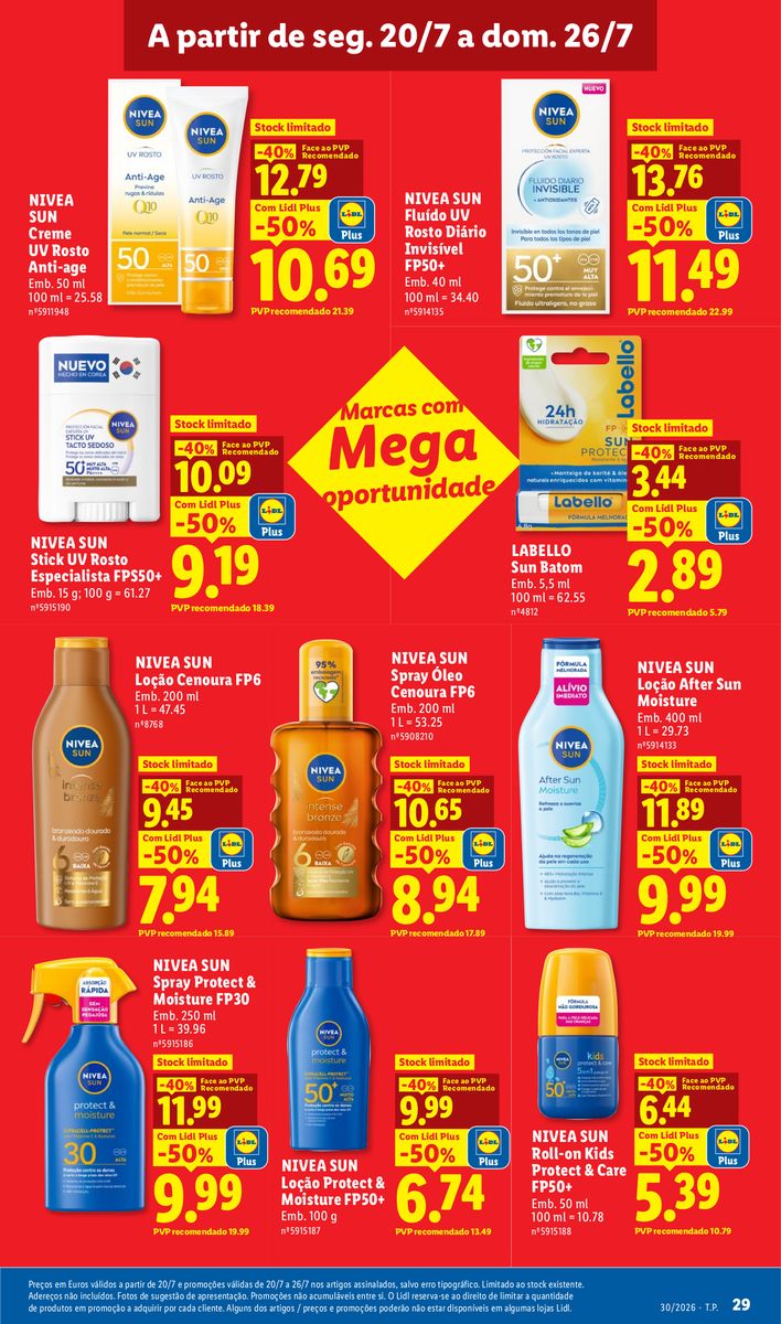 Lidl catalog page 29 — 2026-07-20 to 2026-07-20