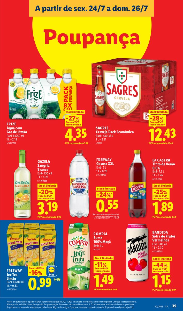 Lidl catalog page 39 — 2026-07-20 to 2026-07-20