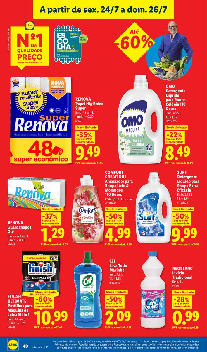 Lidl catalog page 40 — 2026-07-20 to 2026-07-20