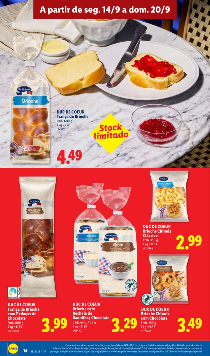 Lidl catalog page 14 — 2026-09-14 to 2026-09-14