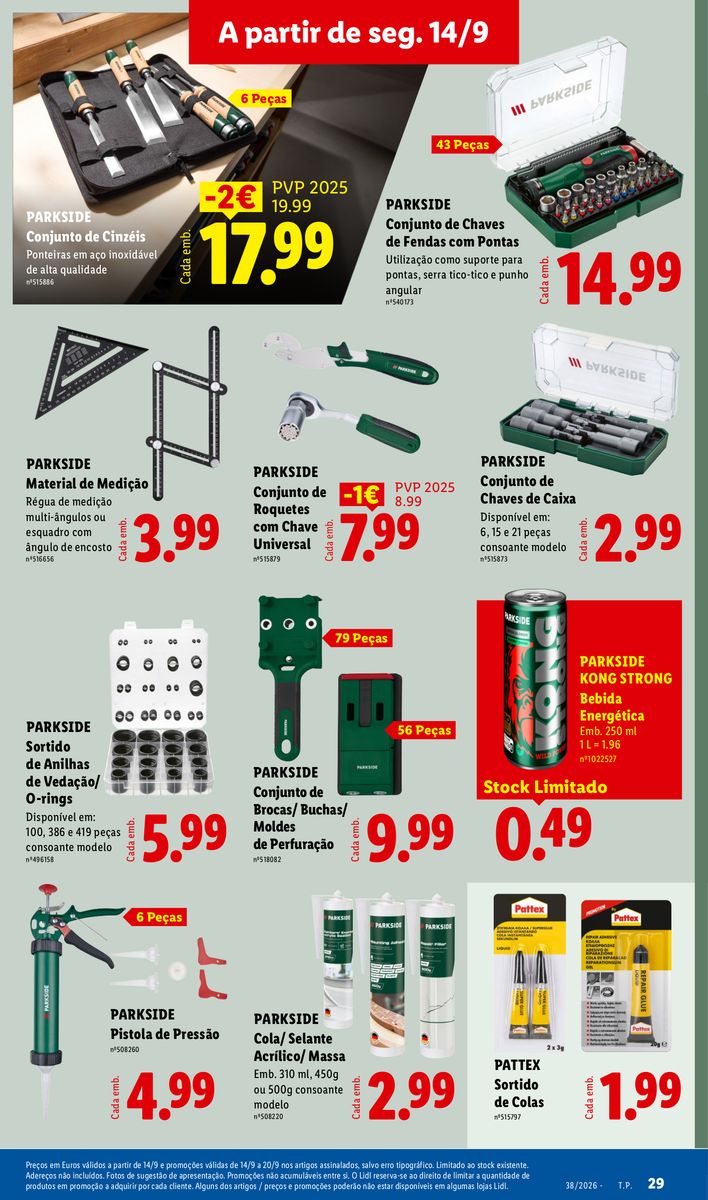 Lidl catalog page 29 — 2026-09-14 to 2026-09-14