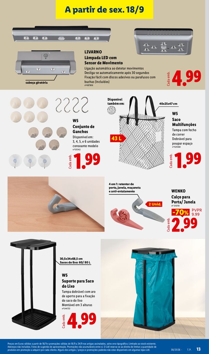 Lidl catalog page 13 — 2026-09-18 to 2026-09-18