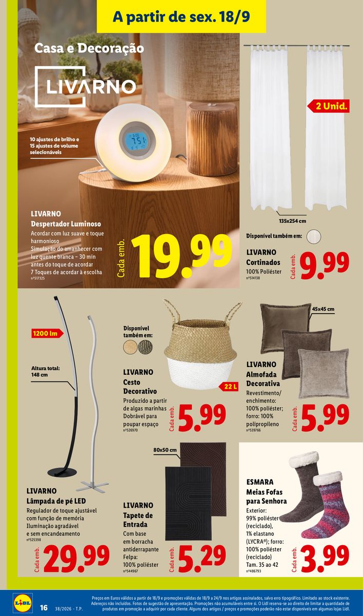 Lidl catalog page 16 — 2026-09-18 to 2026-09-18