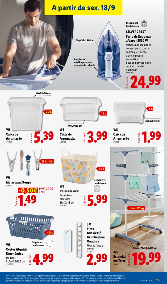 Lidl catalog page 19 — 2026-09-18 to 2026-09-18