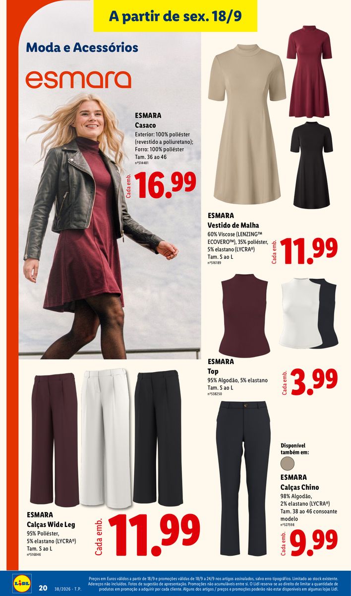 Lidl catalog page 20 — 2026-09-18 to 2026-09-18