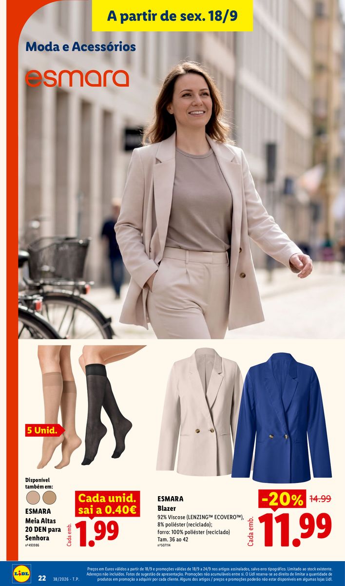 Lidl catalog page 22 — 2026-09-18 to 2026-09-18