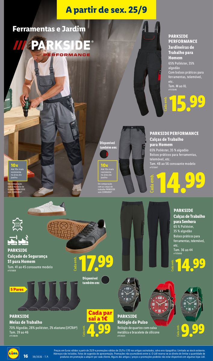 Lidl catalog page 16 — 2026-09-25 to 2026-09-25