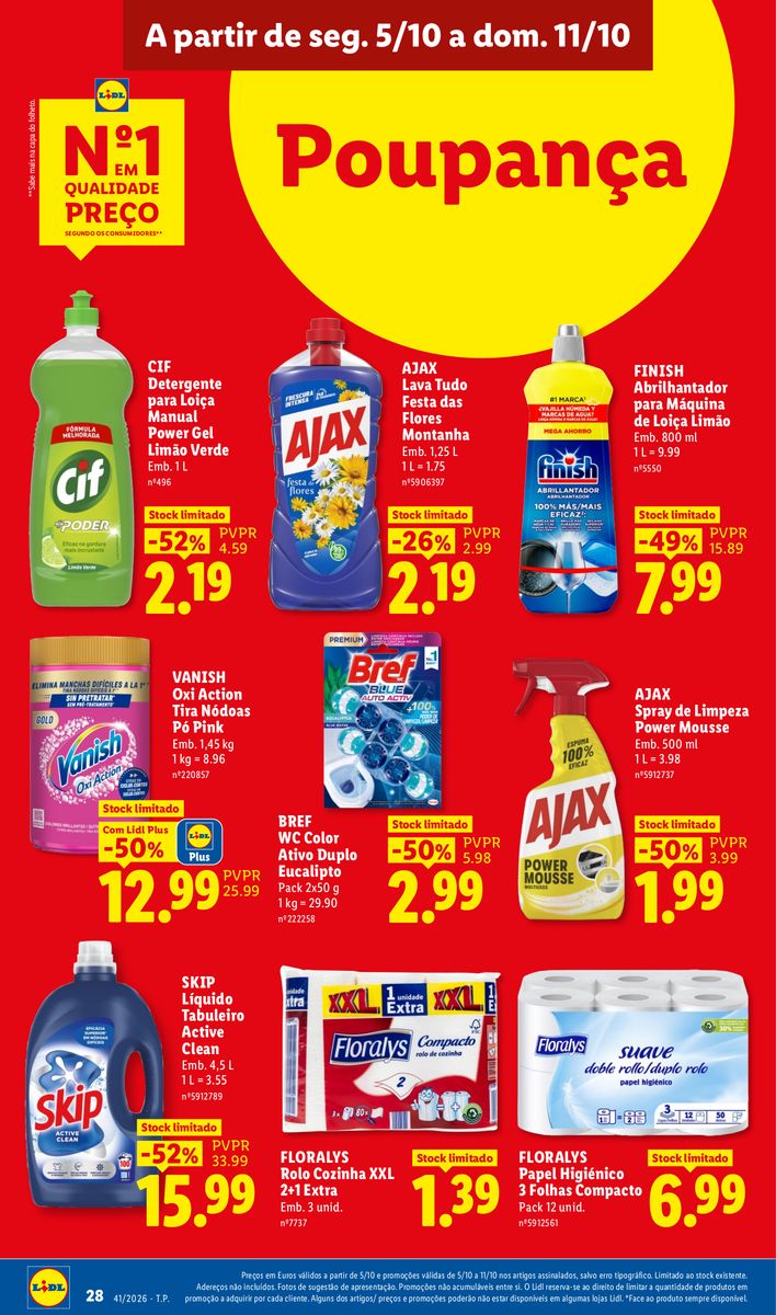 Lidl catalog page 28 — 2026-10-05 to 2026-10-05