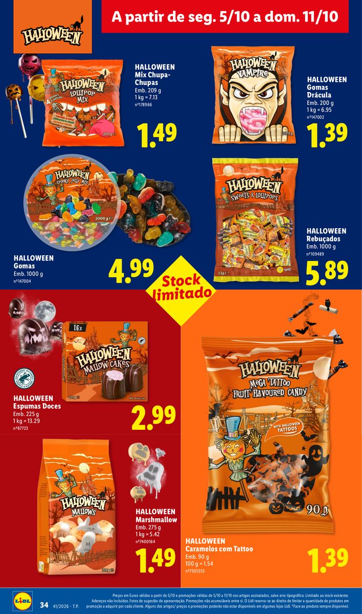 Lidl catalog page 34 — 2026-10-05 to 2026-10-05