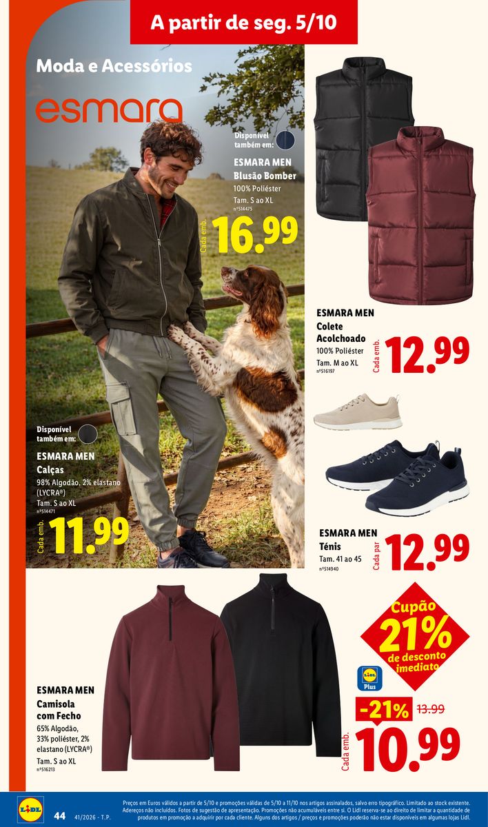 Lidl catalog page 44 — 2026-10-05 to 2026-10-05