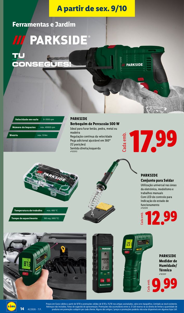 Lidl catalog page 14 — 2026-10-09 to 2026-10-09