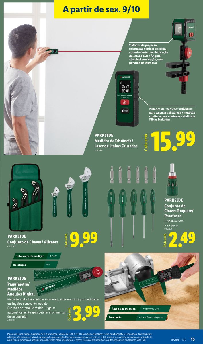 Lidl catalog page 15 — 2026-10-09 to 2026-10-09