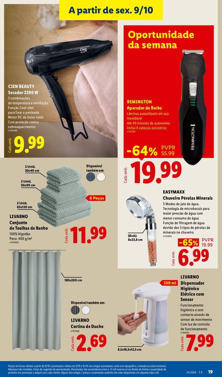 Lidl catalog page 19 — 2026-10-09 to 2026-10-09