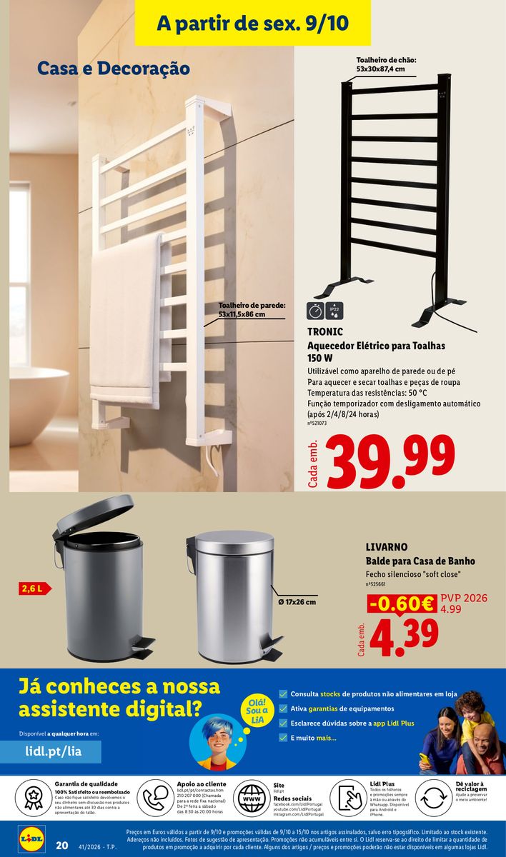 Lidl catalog page 20 — 2026-10-09 to 2026-10-09